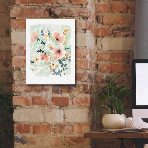 Image of 'Spring Florals' by Katrina Pete, Giclee Canvas Wall Art,12x16