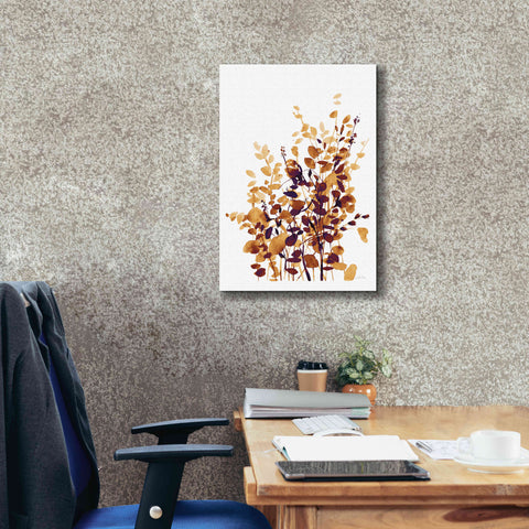 Image of 'Brown Botanicals' by Katrina Pete, Giclee Canvas Wall Art,18x26