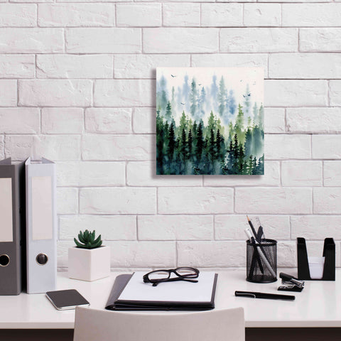 Image of 'Evening Treeline Sq' by Katrina Pete, Giclee Canvas Wall Art,12x12