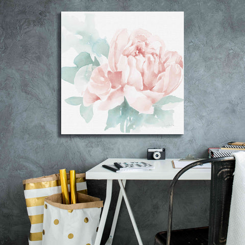 Image of 'Poetic Blooming I Pink' by Katrina Pete, Giclee Canvas Wall Art,26x26