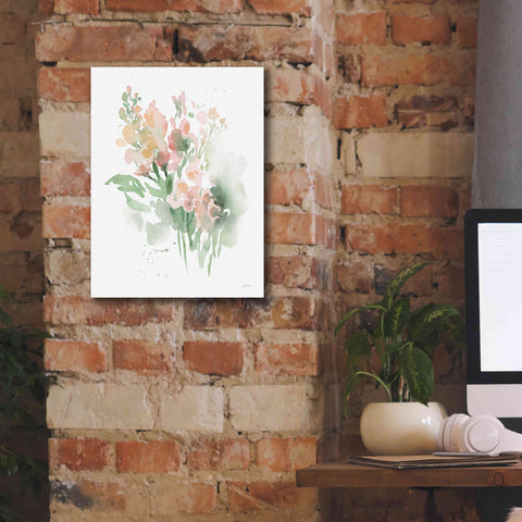 Image of 'Vibrant Blooms I' by Katrina Pete, Giclee Canvas Wall Art,12x16