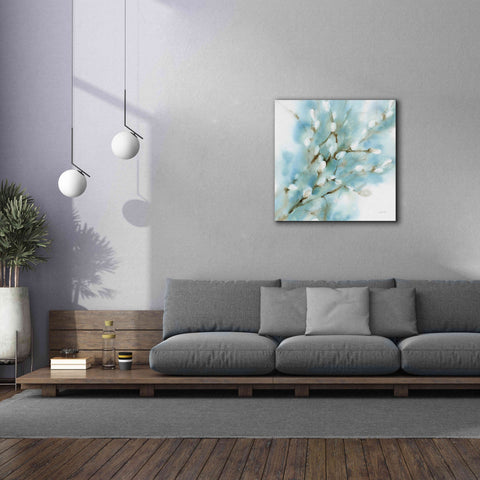 Image of 'Pussy Willows Square' by Katrina Pete, Giclee Canvas Wall Art,37x37