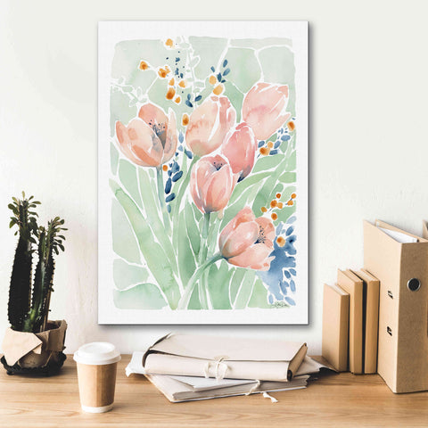Image of 'Tulip Spray' by Katrina Pete, Giclee Canvas Wall Art,18x26