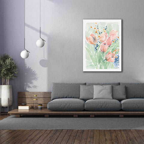 Image of 'Tulip Spray' by Katrina Pete, Giclee Canvas Wall Art,40x54