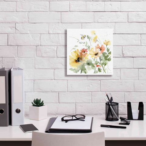 Image of 'Sunflower Meadow I' by Katrina Pete, Giclee Canvas Wall Art,12x12
