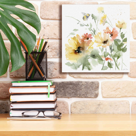 Image of 'Sunflower Meadow I' by Katrina Pete, Giclee Canvas Wall Art,12x12