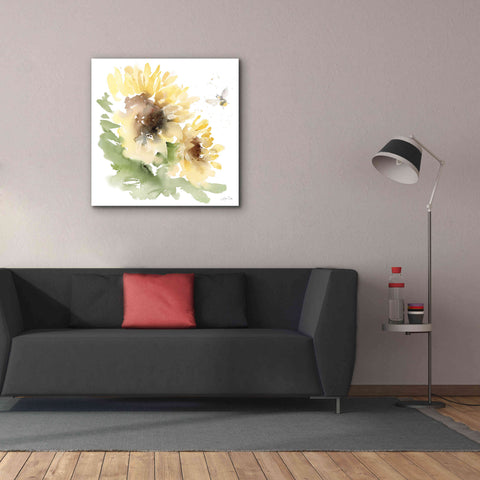 Image of 'Sunflower Meadow II' by Katrina Pete, Giclee Canvas Wall Art,37x37