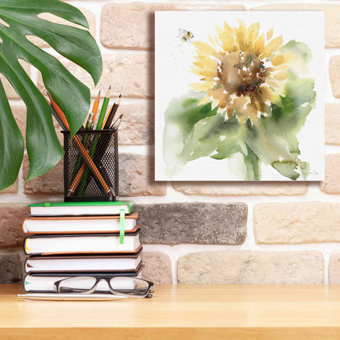 Image of 'Sunflower Meadow III' by Katrina Pete, Giclee Canvas Wall Art,12x12