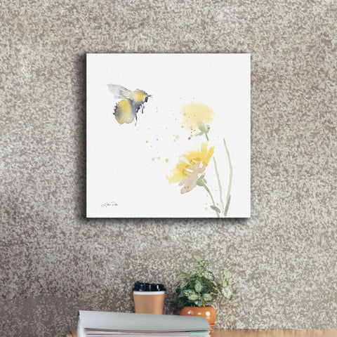 Image of 'Sunflower Meadow IV' by Katrina Pete, Giclee Canvas Wall Art,18x18