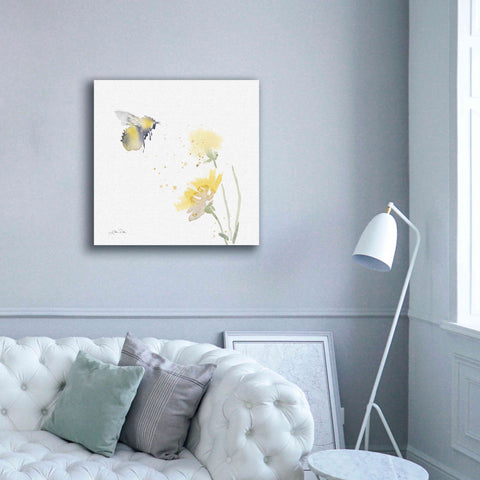 Image of 'Sunflower Meadow IV' by Katrina Pete, Giclee Canvas Wall Art,37x37