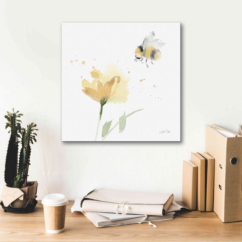 Image of 'Sunflower Meadow V' by Katrina Pete, Giclee Canvas Wall Art,18x18