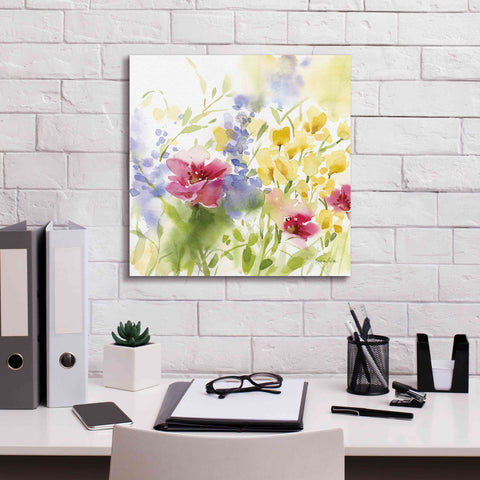 Image of 'Spring Meadow I' by Katrina Pete, Giclee Canvas Wall Art,18x18