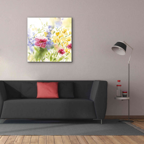 Image of 'Spring Meadow I' by Katrina Pete, Giclee Canvas Wall Art,37x37