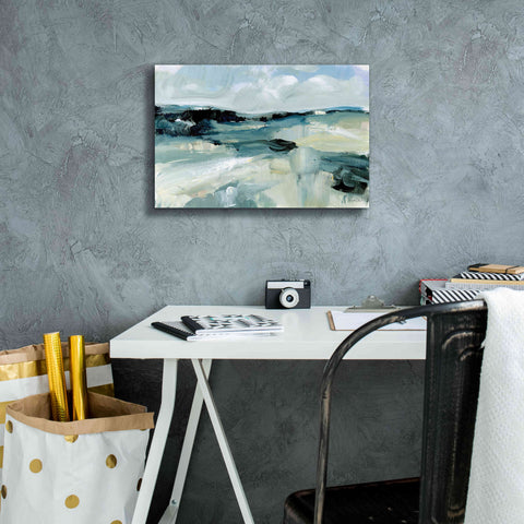 Image of 'Windswept Landscape' by Katrina Pete, Giclee Canvas Wall Art,18x12