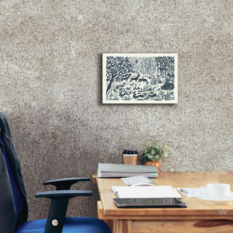 Image of 'Forest Life II' by Miranda Thomas, Giclee Canvas Wall Art,18x12