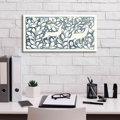 Image of 'Forest Life X' by Miranda Thomas, Giclee Canvas Wall Art,24x12