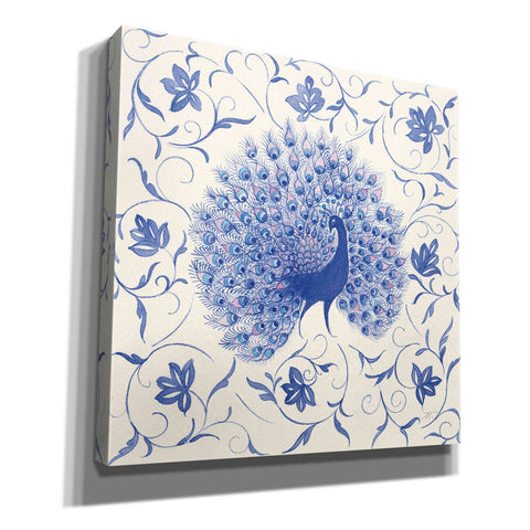 Image of 'Peacock Garden I' by Miranda Thomas, Giclee Canvas Wall Art