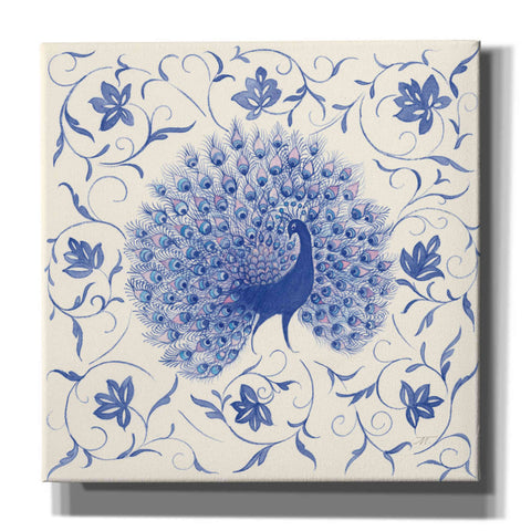 Image of 'Peacock Garden I' by Miranda Thomas, Giclee Canvas Wall Art