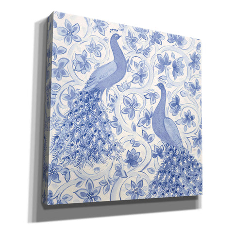 Image of 'Peacock Garden II' by Miranda Thomas, Giclee Canvas Wall Art