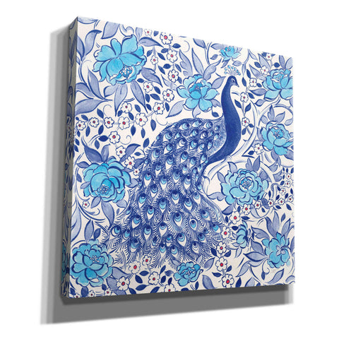 Image of 'Peacock Garden III' by Miranda Thomas, Giclee Canvas Wall Art