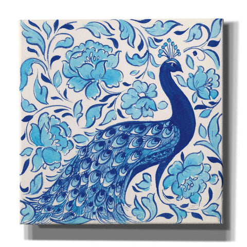 Image of 'Peacock Garden IV' by Miranda Thomas, Giclee Canvas Wall Art