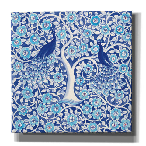 Image of 'Peacock Garden VII' by Miranda Thomas, Giclee Canvas Wall Art