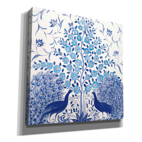 Image of 'Peacock Garden VIII' by Miranda Thomas, Giclee Canvas Wall Art