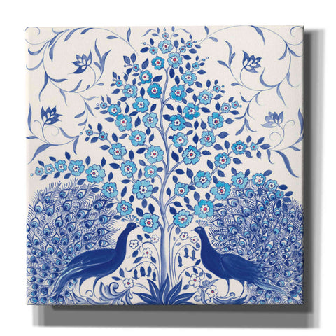 Image of 'Peacock Garden VIII' by Miranda Thomas, Giclee Canvas Wall Art