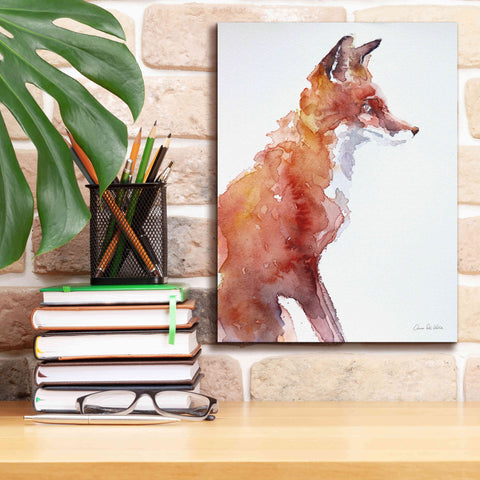 Image of 'Sly As A Fox' by Alan Majchrowicz, Giclee Canvas Wall Art,12x16