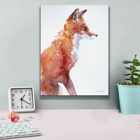 Image of 'Sly As A Fox' by Alan Majchrowicz, Giclee Canvas Wall Art,12x16