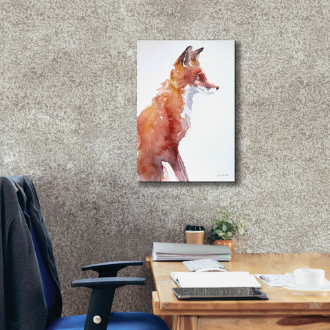 Image of 'Sly As A Fox' by Alan Majchrowicz, Giclee Canvas Wall Art,18x26