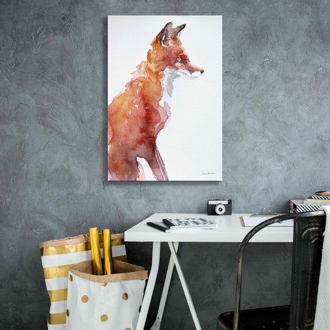 Image of 'Sly As A Fox' by Alan Majchrowicz, Giclee Canvas Wall Art,18x26