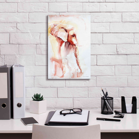 Image of 'African Elephant' by Alan Majchrowicz, Giclee Canvas Wall Art,12x18