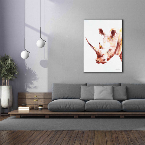 Image of 'Rhino' by Alan Majchrowicz, Giclee Canvas Wall Art,40x54