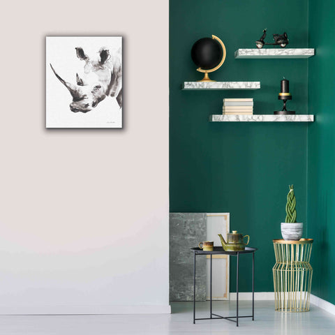 Image of 'Rhino Gray' by Alan Majchrowicz, Giclee Canvas Wall Art,20x24