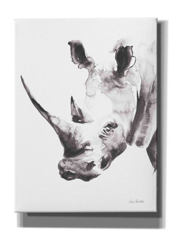 Image of 'Rhino Gray' by Alan Majchrowicz, Giclee Canvas Wall Art