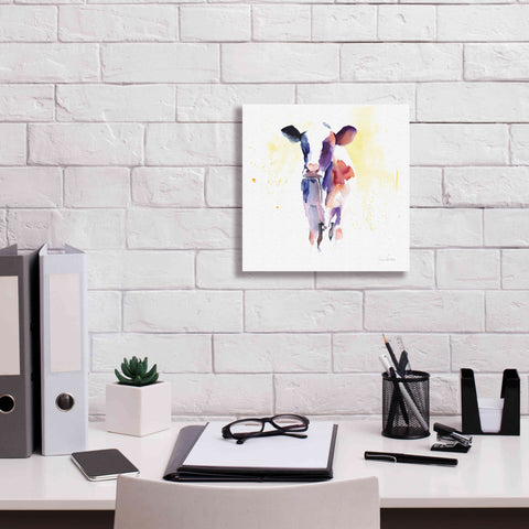 Image of 'Holstein II' by Alan Majchrowicz, Giclee Canvas Wall Art,12x12
