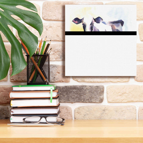 Image of 'Holstein IV' by Alan Majchrowicz, Giclee Canvas Wall Art,12x12