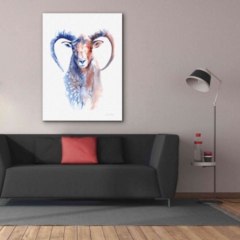 Image of 'Copper And Blue Ram' by Alan Majchrowicz, Giclee Canvas Wall Art,40x54