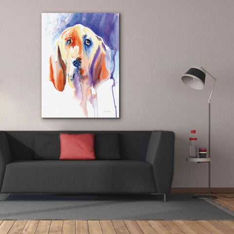 Image of 'Basset Hound' by Alan Majchrowicz, Giclee Canvas Wall Art,40x54