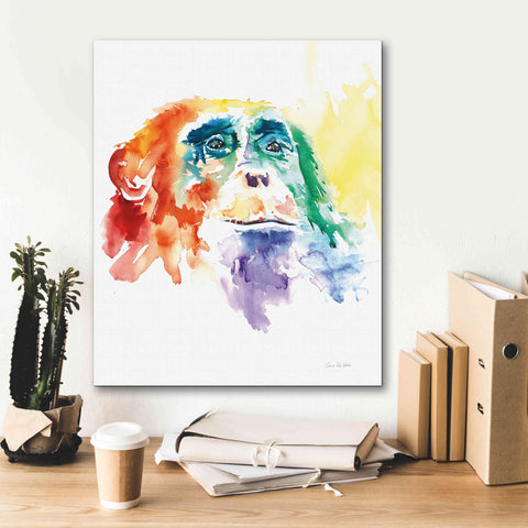 Image of 'Chimpanzee I' by Alan Majchrowicz, Giclee Canvas Wall Art,20x24