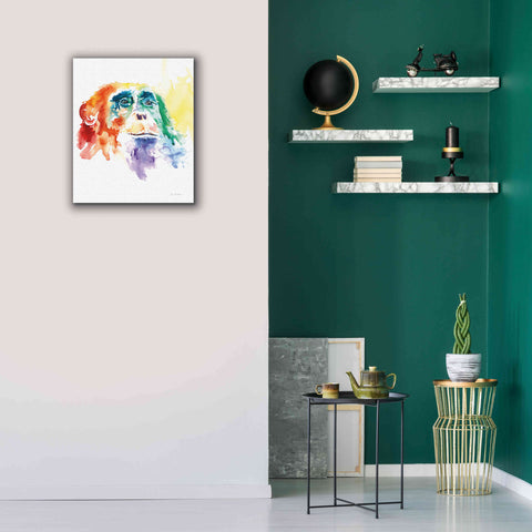 Image of 'Chimpanzee I' by Alan Majchrowicz, Giclee Canvas Wall Art,20x24