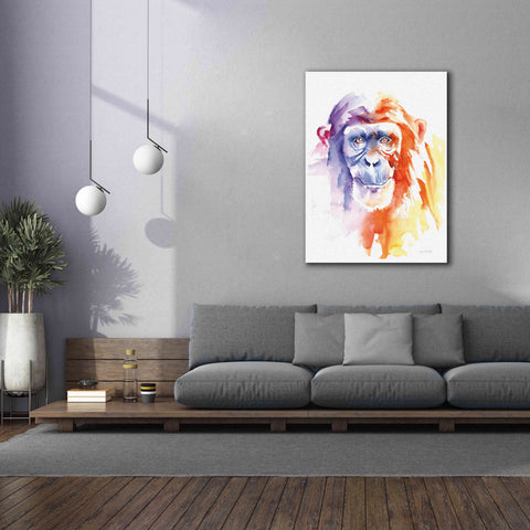 Image of 'Chimpanzee II' by Alan Majchrowicz, Giclee Canvas Wall Art,40x54