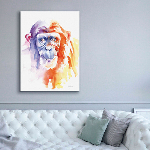 Image of 'Chimpanzee II' by Alan Majchrowicz, Giclee Canvas Wall Art,40x54