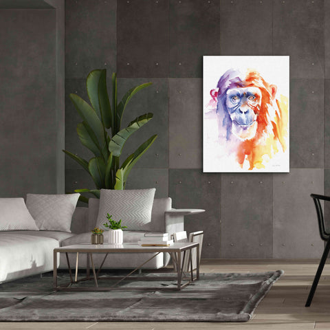 Image of 'Chimpanzee II' by Alan Majchrowicz, Giclee Canvas Wall Art,40x54