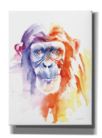 Image of 'Chimpanzee II' by Alan Majchrowicz, Giclee Canvas Wall Art