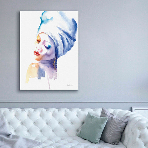 Image of 'Woman In Blue' by Alan Majchrowicz, Giclee Canvas Wall Art,40x54