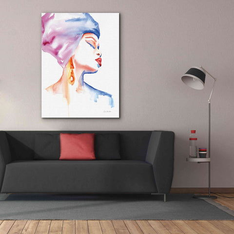 Image of 'Woman In Purple' by Alan Majchrowicz, Giclee Canvas Wall Art,40x54