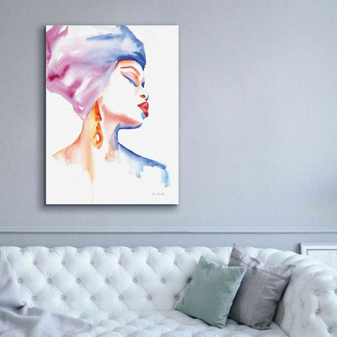 Image of 'Woman In Purple' by Alan Majchrowicz, Giclee Canvas Wall Art,40x54