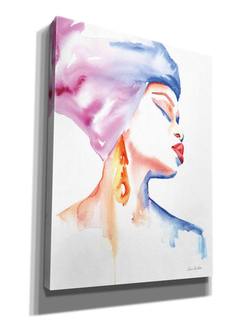 Image of 'Woman In Purple' by Alan Majchrowicz, Giclee Canvas Wall Art